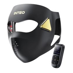 Red Light Therapy for Face, 4D Red Light Therapy Mask with 4 Color Light Modes