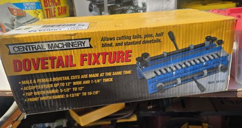 Central Machinery Dovetail Fixture