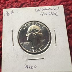 1964 Proof Quarter 