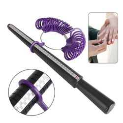  Ring Sizer Measurement Stick Finger Ring Gauge