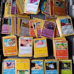 Over 500 Pokémon Cards.