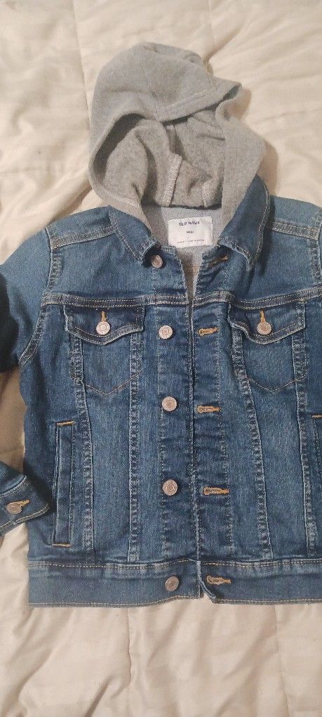 Old Navy denim Jacket W Hoodie