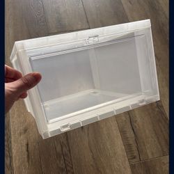 Large Container store Clear Box (6 Available)