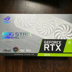 Asus Rog Strix Geforce RTX 3070 White Ed