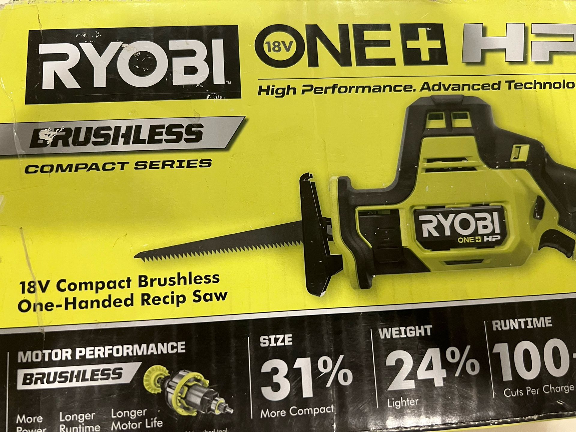 Ryobi Brushless Recip Saw