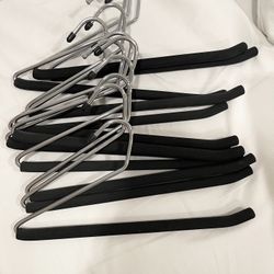 Set of 4 - Foam Padded Metal Hangers 