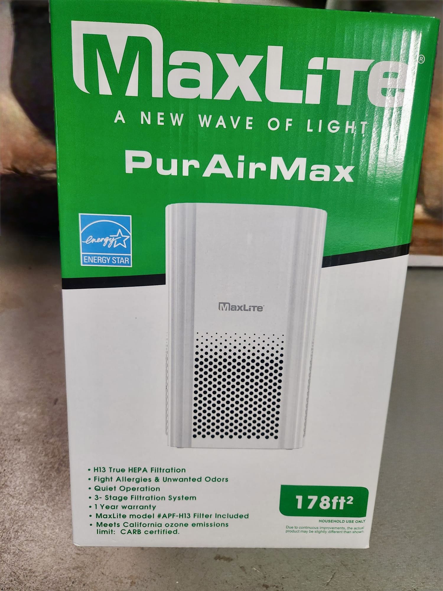 Air purifier new in box