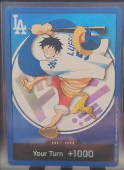 Luffy Dodger one piece card