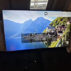LG 50in 4k TV Fire Stick Included