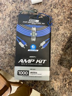 Amp and in dash radio