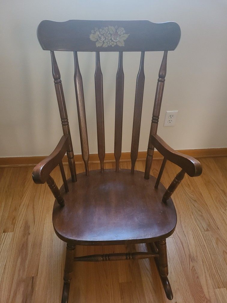 Wooden Rocking Chair