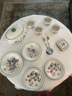 Studio Nova Garden Bloom Botanical Dinnerware Collection • 30 Pieces