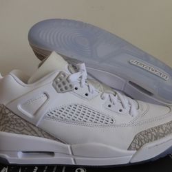 Jordan Spizike Low White- Neutral Grey 
