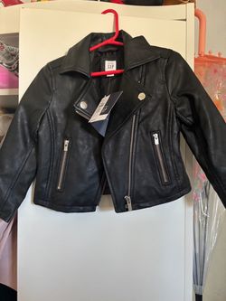 Kids Faux Leather Jacket