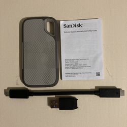 1 TB SSD External Hard Drive- SanDisk-Extreme 
