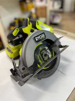 RYOBI 18V ONE+ HP BRUSHLESS 6-1/2 IN. CIRCULAR SAW USED