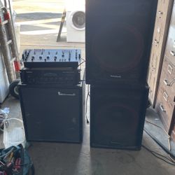 Speakers/ Amplifiers