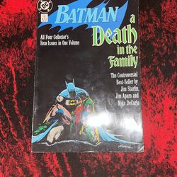 Batman Death In The Family Comic Book