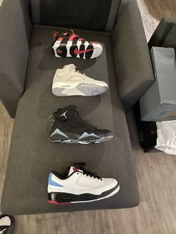 Jordan shoes. Size 11-12 $450 for all pair