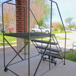 Excellent Commercial Cotterman® Warehouse Ladder