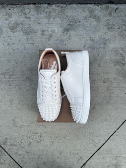 White Red Bottoms (Size 12)
