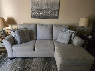 Chaise sofa.