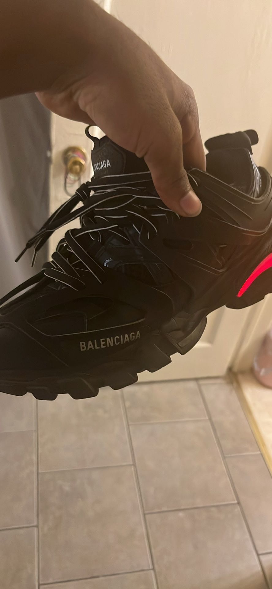 Balenciaga tracks very negotiable