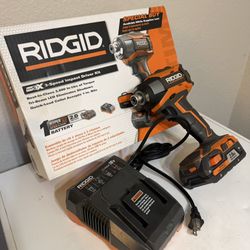 RIDGID R86035 Impact Driver Drill 1/4 hex, 18- Volts