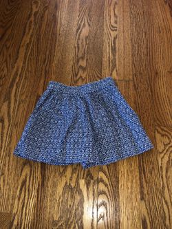 JCrew kids girl skirt shorts skort like new! Size 4-5