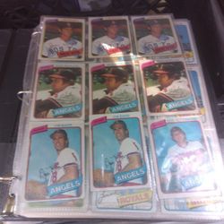 Baseball Cards  1980 , 81, 82 Topps And Fleer