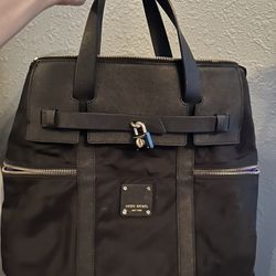 Henri Bendel Black Backpack 