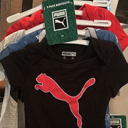 Puma Onesies. Variety Pack 