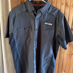 Harley Davidson Button Up Shirts ( Perfect Condition)