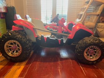 Girls’ 12 Volt Ride-On Vehicle - All Terrain Pink and Purple