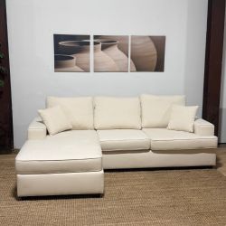 Birch Lane Alden 100" L-Shape Sectional w/ Convertible Chaise
