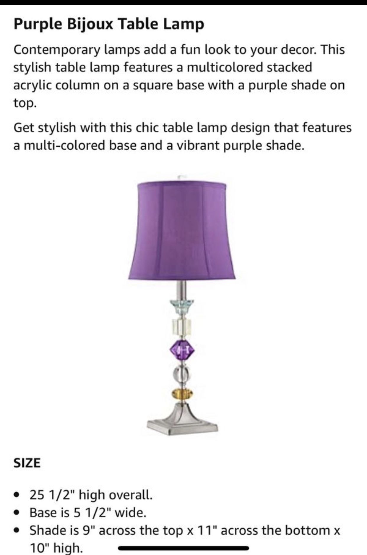 Beautiful Set of lamps