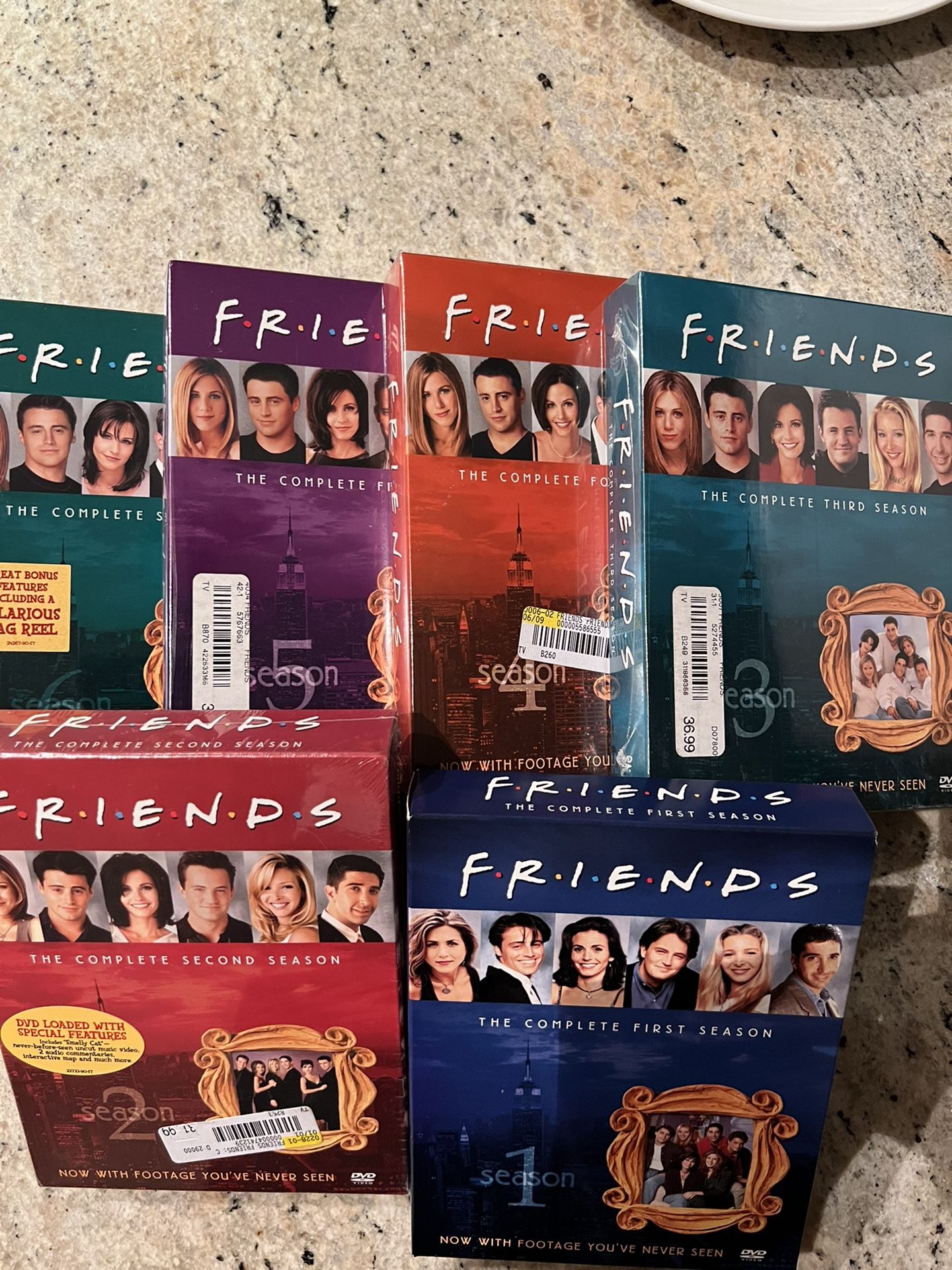 Friends: DVD Series Collection - Seasons 1,2,3,4,5,6 & 7