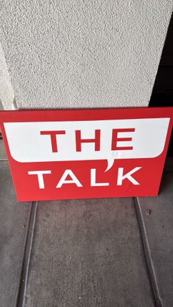 The talk frame/poster
