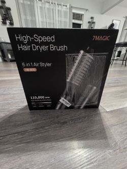 Hair Dryer Brush 6 In 1 Air Styler