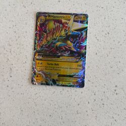 MEGA EX Manectric 2014 Pokémon Card