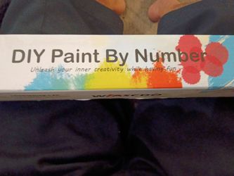 Dye paint by numbers