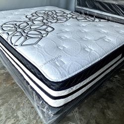 Full Siesta Comfort Limited Edition Europillow Top 12inch Mattress!!