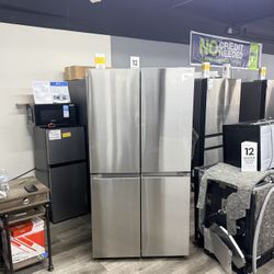 👑SAMSUNG STAINLESS STEEL 4-DOOR FLEX COUNTER DEPTH REFRIGERATOR 👑