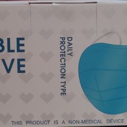 disposable face mask