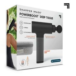 Sharper Image Powerboost Deep Tissue Percussion Massager