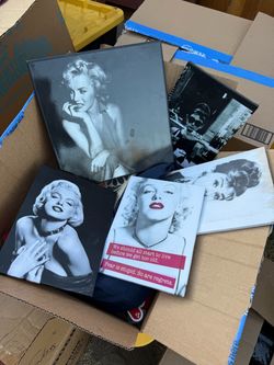 Marilyn Monroe Canvas Wall Art Prints – Set of 5