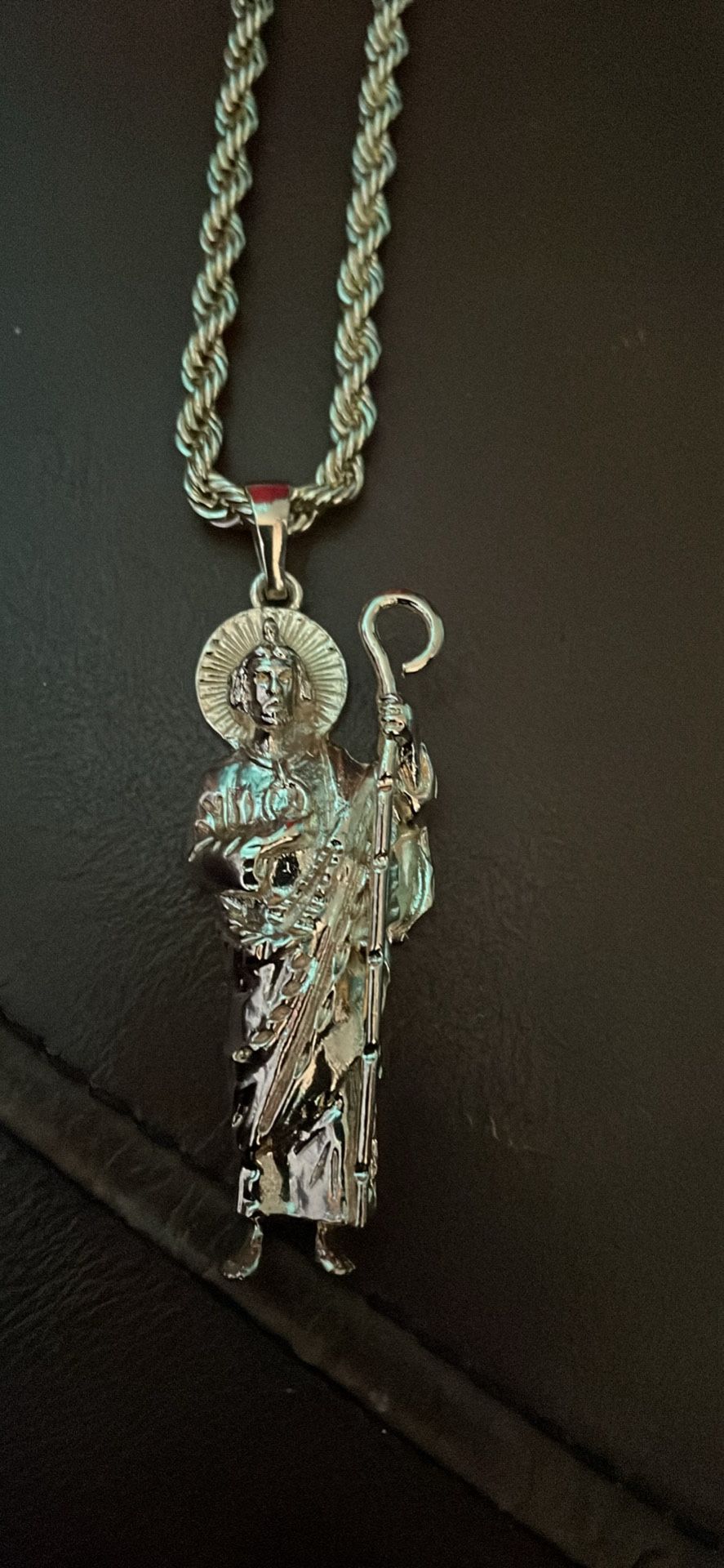 14k Real Gold Plated Sanjudas Chain 