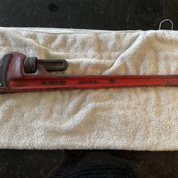 Vintage Rigid 24” Pipe Wrench