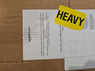 Full Size Foldable Metal Bedframe