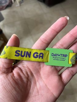 Sunday Only Day Trip Wrist band